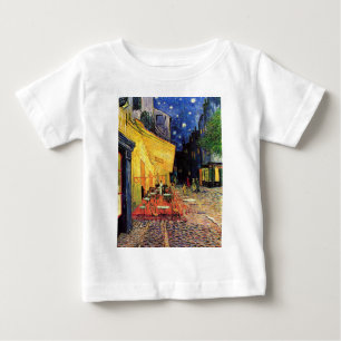 Cafe Terrace at Night by Vincent van Gogh Baby T-Shirt