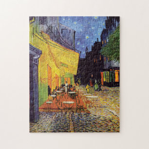 Cafe Terrace at Night by Vincent Van Gogh Jigsaw Puzzle