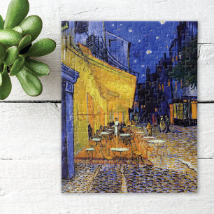 Cafe Terrace at Night by Vincent van Gogh Jigsaw Puzzle