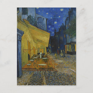 Cafe Terrace at Night by Vincent van Gogh Postcard