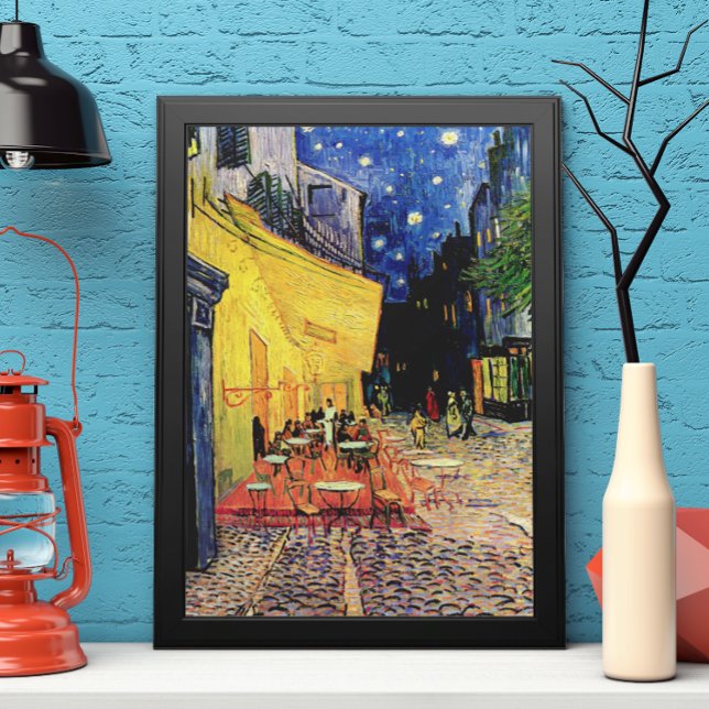 Cafe Terrace at Night by Vincent van Gogh Poster (Creator Uploaded)