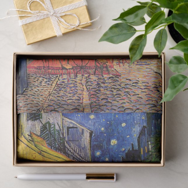 Cafe Terrace at Night by Vincent van Gogh Tissue Paper (Gift)