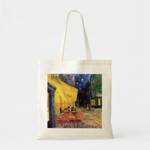 Cafe Terrace at Night by Vincent van Gogh Tote Bag
