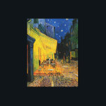 Cafe Terrace At Night Canvas Print<br><div class="desc">Van Gogh painting</div>