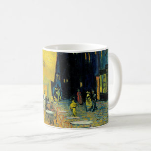 Café Terrace at Night Coffee Mug