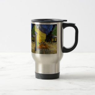 Cafe Terrace at Night Travel Mug