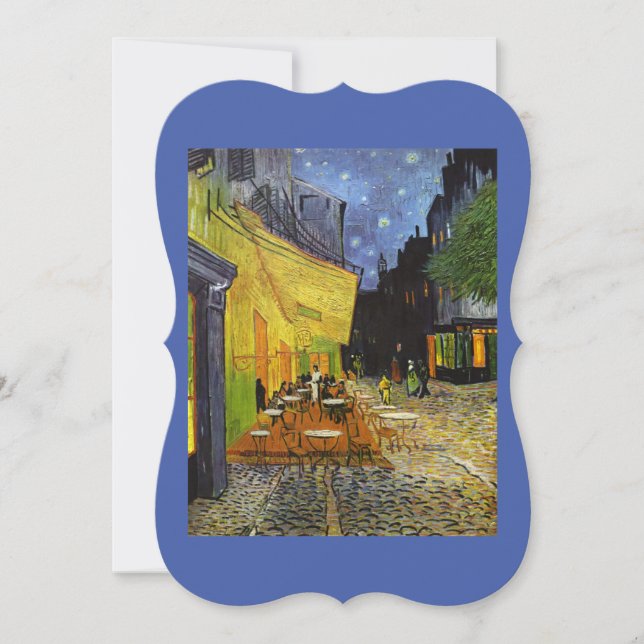Cafe Terrace at Night Van Gogh Card (Front)
