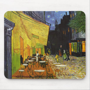 Cafe Terrace at Night Van Gogh Mouse Mat
