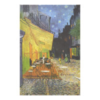 Cafe Terrace at Night Van Gogh