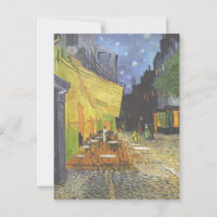 Cafe Terrace at Night Van Gogh