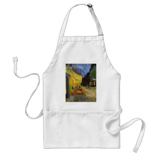 Cafe Terrace at Night Van Gogh Standard Apron