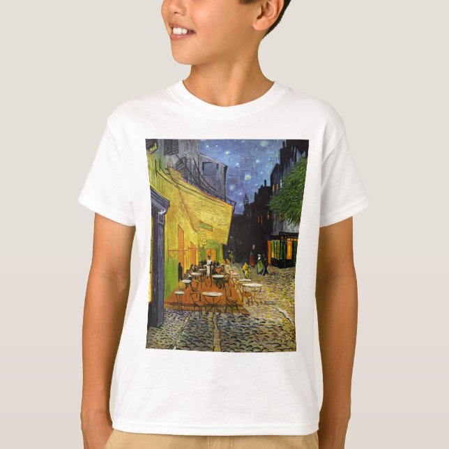Cafe Terrace at Night Van Gogh T-Shirt (Front)