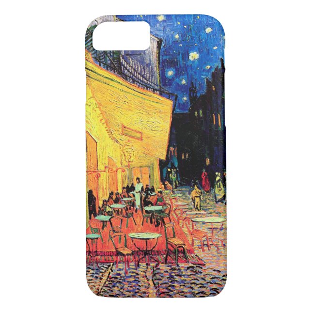 Cafe Terrace at Night, Vincent van Gogh, 1888 Case-Mate iPhone Case (Back)