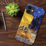 Cafe Terrace at Night Vincent van Gogh iPhone 12 Pro Case<br><div class="desc">An iPhone 12 case with the fine art post-Impressionist painting by the Dutch artist Vincent van Gogh (1853-1890),  Cafe Terrace at Night (1888). Created in Arles,  France in front of a popular coffee house on the Rue Du Palais.</div>