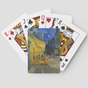 Cafe Terrace at Night Vincent van Gogh Playing Cards