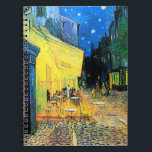 Café Terrace at Night Vincent Van Gogh spiral Notebook<br><div class="desc">The lyrical Post-Impressionist artwork "Café Terrace at Night" (1888) by Vincent Van Gogh is featured on these lovely and elegant lined paper notepads. The expressive, organic brushstrokes in Van Gogh's paintings gleam with grace and enduring beauty. The oil painting "Café Terrace at Night" was produced by renowned Dutch Post-Impressionism artist...</div>