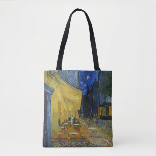 Cafe Terrace at Night   Vincent van Gogh Tote Bag