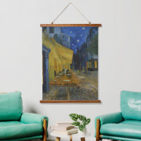 Café Terrace at Night | Vintage French Café