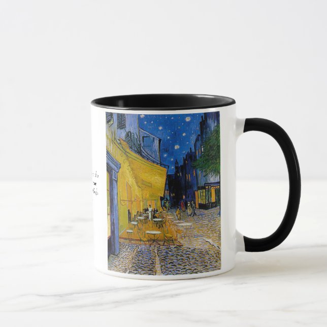 Cafe Terrace by Vincent van Gogh Mug (Right)