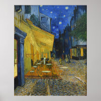 Café Terrace by Vincent Van Gogh 