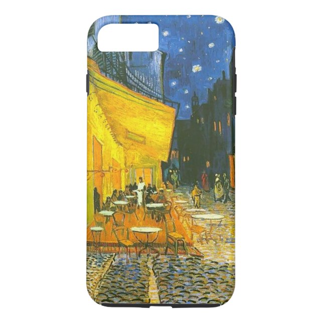 Cafe Terrace iPhone X/8/7 Plus Tough Case (Back)