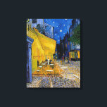 Cafe Terrace / Night Cafe ~ Vincent van Gogh Canvas Print<br><div class="desc">The ever famous Cafe Terrace on the Place du Forum or Night Cafe painted in 1888 by Vincent van Gogh. This is an extremely high pixel image that can go colossal,  staying clear and true to colours.</div>