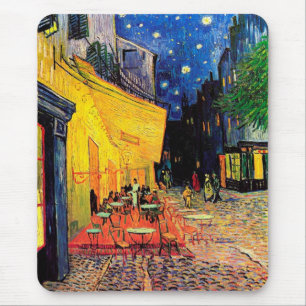 Cafe Terrace Place du Forum Van Gogh Fine Art Mouse Mat