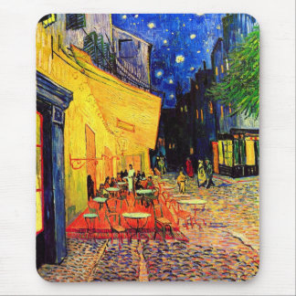 Cafe Terrace Place du Forum Van Gogh Fine Art Mouse Mat