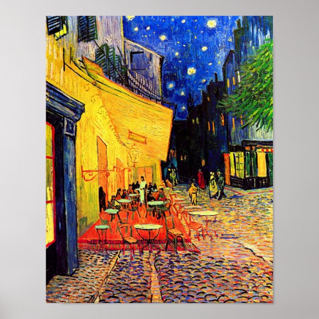 Cafe Terrace Place du Forum Van Gogh Fine Art Poster (Front)