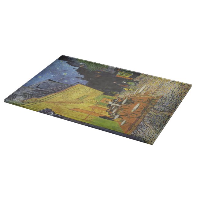 Cafe Terrace Van Gogh Cutting Board (Corner)