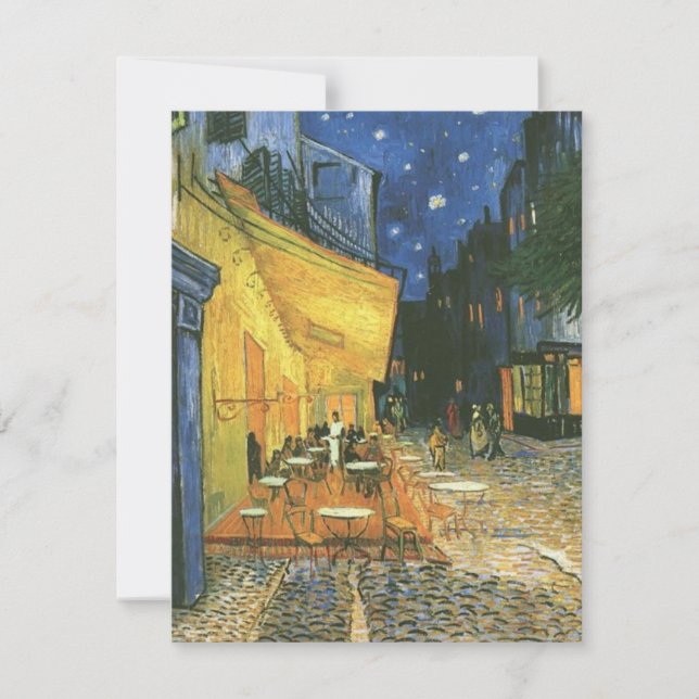 Cafe Terrace - Vincent van Gogh (Front)