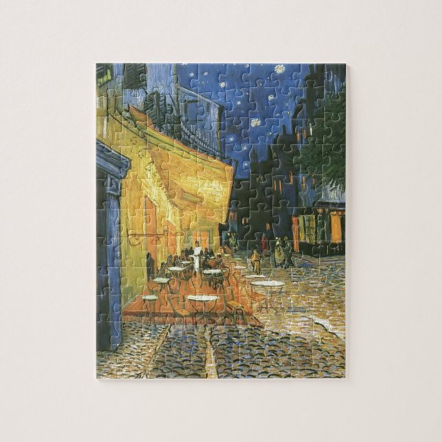 Cafe Terrace - Vincent van Gogh Painting Art Jigsaw Puzzle (Vertical)