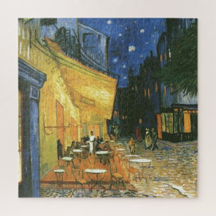 Cafe Terrace - Vincent van Gogh Painting Art Jigsaw Puzzle
