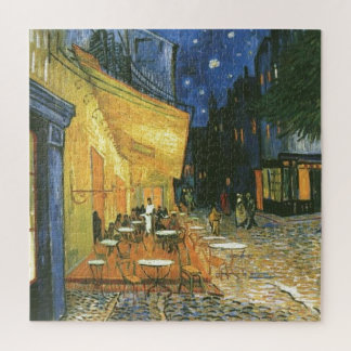 Cafe Terrace - Vincent van Gogh Painting Art Jigsaw Puzzle