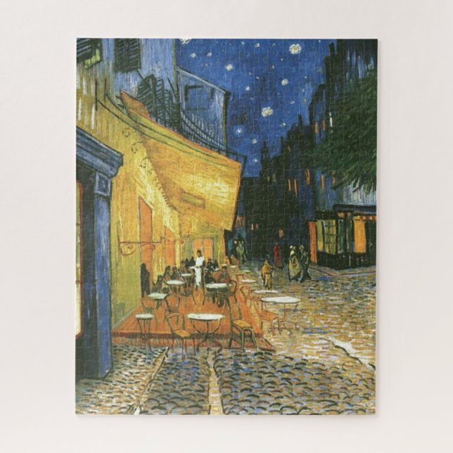 Cafe Terrace - Vincent van Gogh Painting Art Jigsaw Puzzle (Vertical)