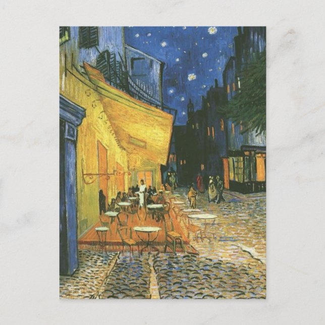 Cafe Terrace - Vincent van Gogh Postcard (Front)