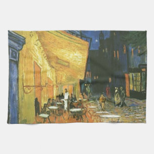 Cafe Terrace - Vincent van Gogh Tea Towel