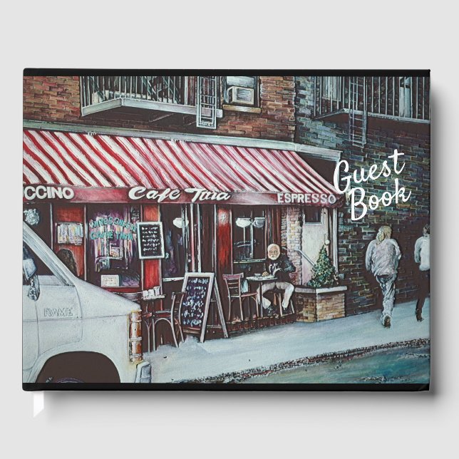 Cafe Tina’s Twilight Guest Book (Front)