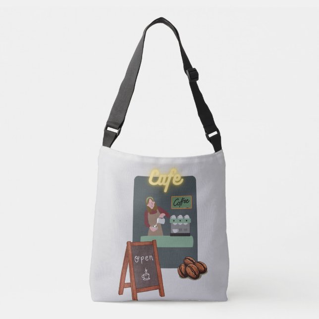 Cafe Tote Bag (Front)