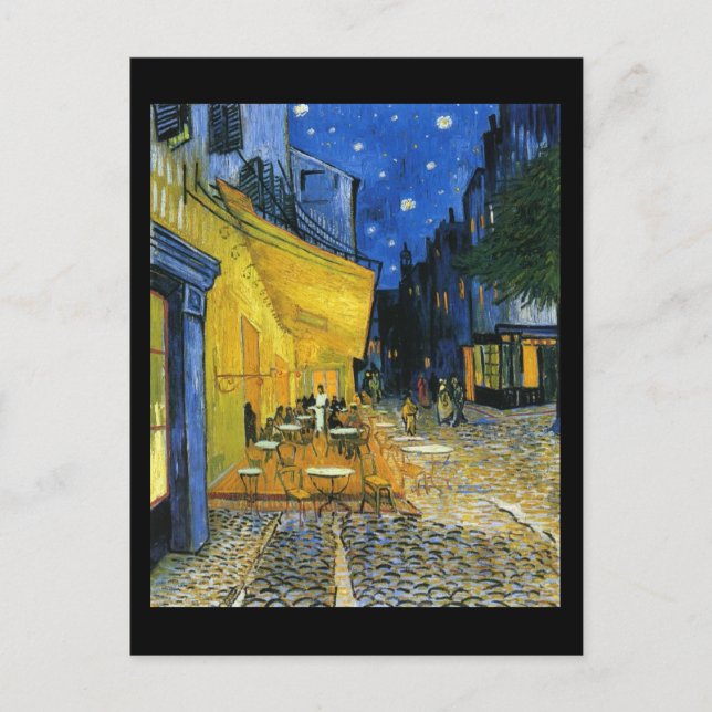 Cafe Under the Stars Postcard (Front)