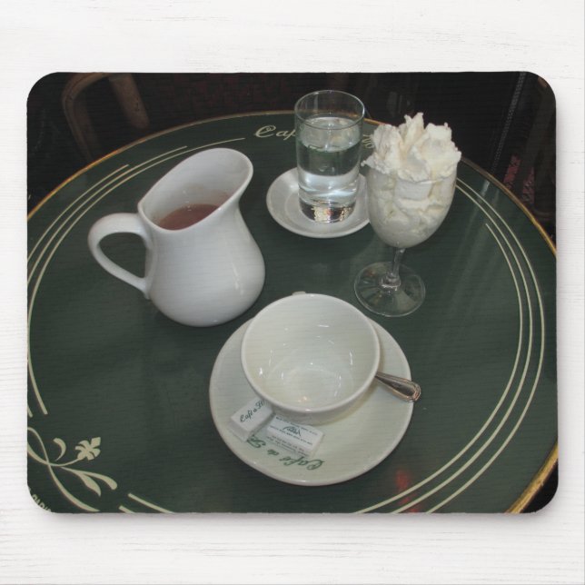 Cafe Viennois at Paris Cafe Mouse Mat (Front)
