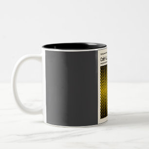 Cafe Wha? Retro Art  Two-Tone Coffee Mug