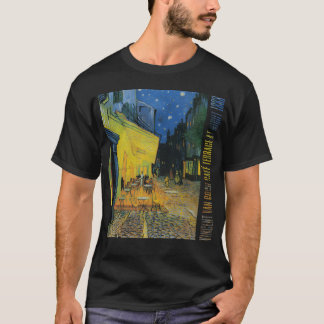 Cafeerrace at Night 1888 gift T-Shirt