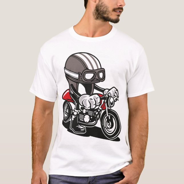 Caferacer helmet T-Shirt (Front)