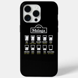 Cafes de Malaga iPhone 15 Pro Max Case