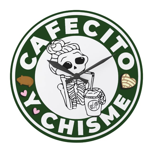 Cafesito and chisme clock (Cafesito and chisme clock)
