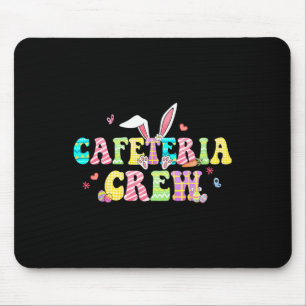 Cafeteria Crew Happy Easter Bunny Lunch Lady Match Mouse Mat