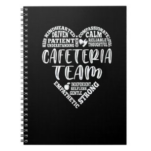 Cafeteria Team Nurse's Week Nurse Day Christmas Da Notebook