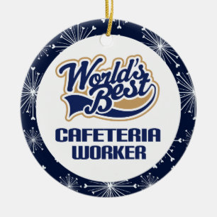 Cafeteria Worker Gift Ornament