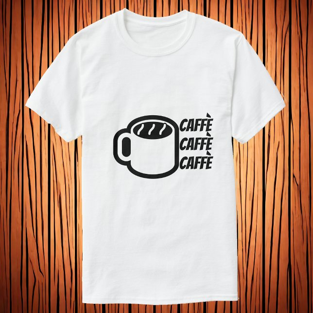 Caffè | Coffee in Italian T-Shirt (Creator Uploaded)